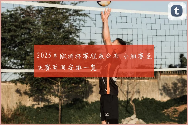 2025年欧洲杯赛程表公布 小组赛至决赛时间安排一览